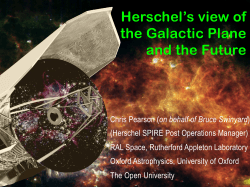 Herschel`s view of the Galactic Plane and the Future