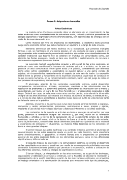 Proyecto Decreto Bachillerato Anexos - FETE