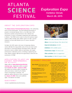 Exhibitor Details - Atlanta Science Festival