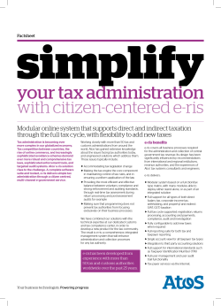 your tax administration