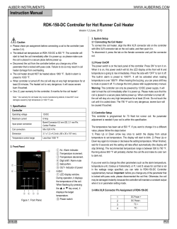 RDK-150-DC Instruction Manual
