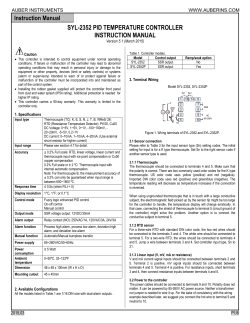 SYL-2352 Instruction Manual