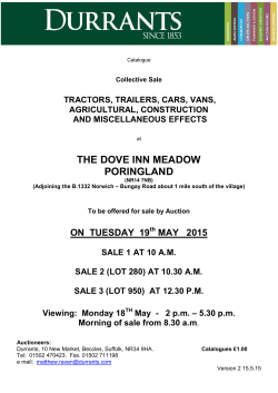 THE DOVE INN MEADOW PORINGLAND