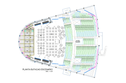 PLANTA BUTACAS ESCENARIO