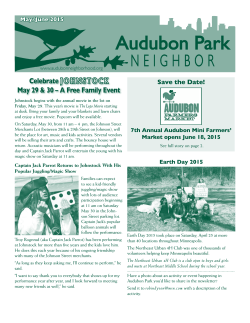 May-June 2015 - Audubon Neighborhood Association