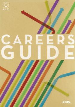 2015 AULSS Careers Guide