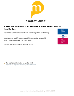 Toronto Juv MH Ct. Proc. Eval.4.27.15