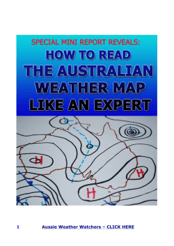 1 Aussie Weather Watchers â CLICK HERE