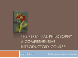 the perennial philosophy a comprehensive introductory course