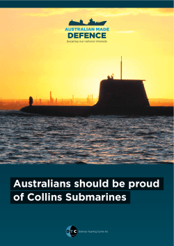 Australians should be proud of Collins Submarines