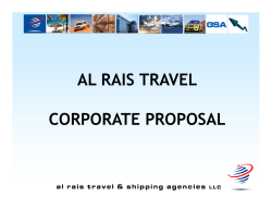 al rais travel corporate proposal