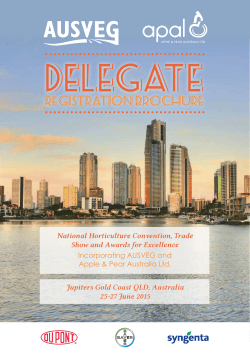 the delegate brochure