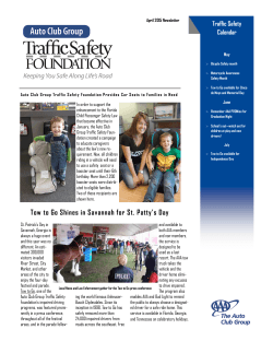 Traffic Safety Foundation Newsletter.