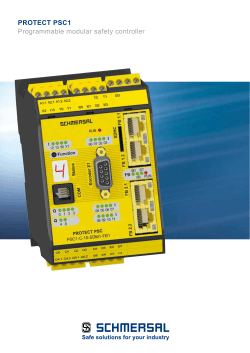 Compact safety controller PSC1-C-10