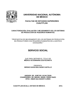 servicio social - Biblioteca, FES-C - Universidad Nacional AutÃ³noma