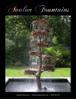 PDF Catalog - Avalon Fountains