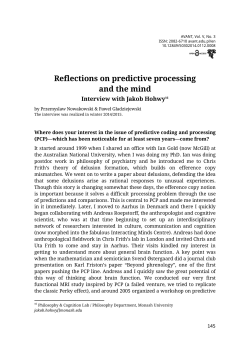 Reflections on predictive processing and the mind