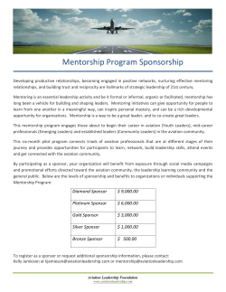 Mentorship Program Sponsorship
