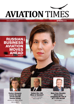 RUSSIAN BUSINESS AVIATION MOVES AHEAD
