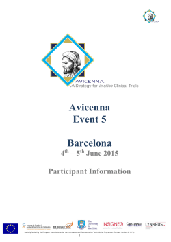 Avicenna Event 5 Barcelona