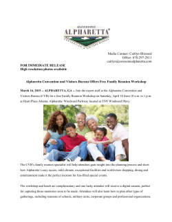 Read the Release - Awesome Alpharetta
