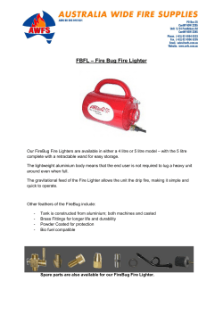 FBFL â Fire Bug Fire Lighter