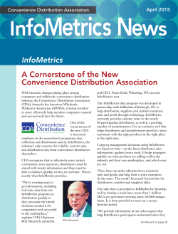 to View the Latest Issue - American Wholesale Marketers Association