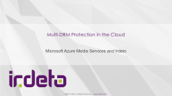Multi-DRM Protection in the Cloud