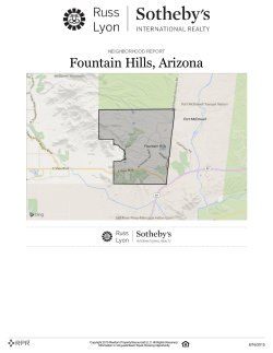 Fountain Hills - Arizona City Statistics