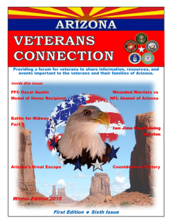 Winter Issue 6 - Arizona Veterans Connection