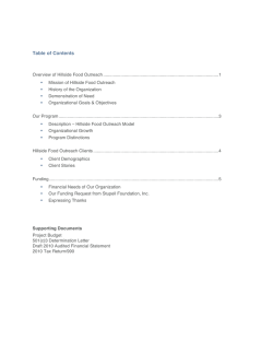 Sample Grant Proposal