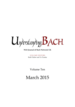 full text - Bach Network UK