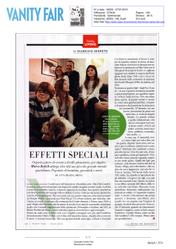 Vanity Fair Effetti speciali 27-01