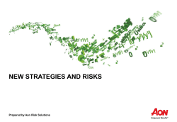 NEW STRATEGIES AND RISKS - Baltic Brand Conference 2015