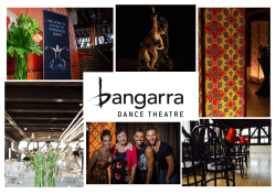 Venue Info Pack_web - Bangarra Dance Theatre