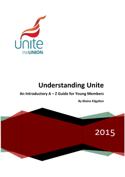 Understanding Unite - Barnsley Community Support Centre