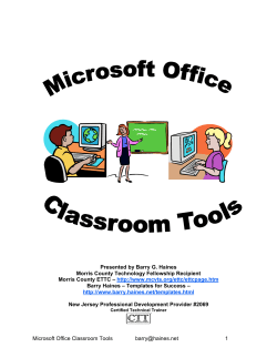 Microsoft Office Classroom Tools