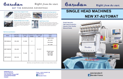 XT Series Singlehead Brochure (small)