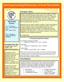 Connoquenessing Elementary School Newsletter