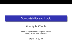 Computability and Logic