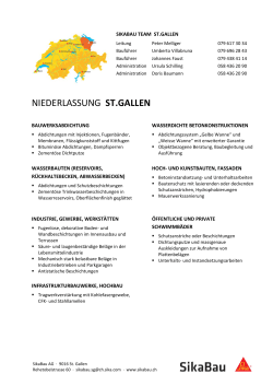 Kompetenzen Niederlassung St. Gallen (PDF 111)