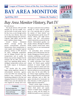 BAy ArEA Monitor