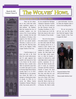 Volume III - Issue 10 - Bay City Central High School