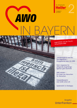 Ausgabe Unterfranken - AWO Landesverband Bayern