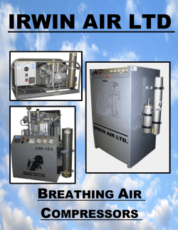 BREATHING AIR COMPRESSORS