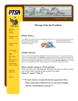 PTSA Newsletter March April 2015.pub