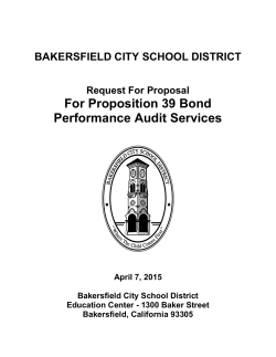 BAKERSFIELD CITY SCHOOL DISTRICT