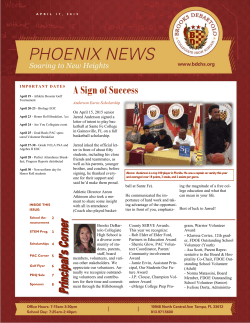 Phoenix News 4-17-15 - Brooks DeBartolo Collegiate High School