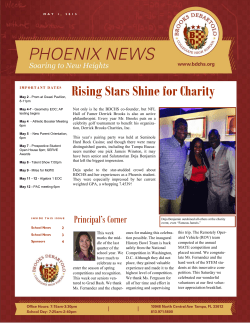 Rising Stars Shine for Charity - Brooks DeBartolo Collegiate High
