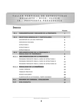 Estructuras. TVI-3. Delaloye-Nico